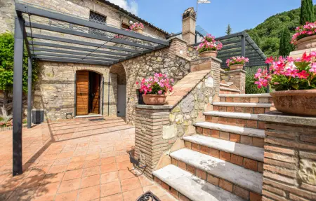 Villa en pierre à Allerona, 7 chambres et piscine : photo 16