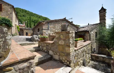 Villa en pierre à Allerona, 7 chambres et piscine : photo 19