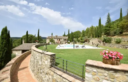Villa en pierre à Allerona, 7 chambres et piscine : photo 20