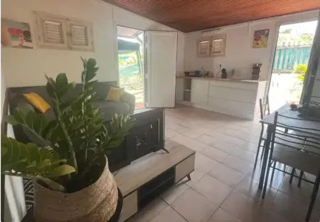Appartement Le François 65 m² avec jardin, Appartement 4 personnes à Le François - Photo 9