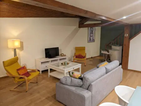Studio avec cheminée et jardin à Hamois, Belgique : photo 6