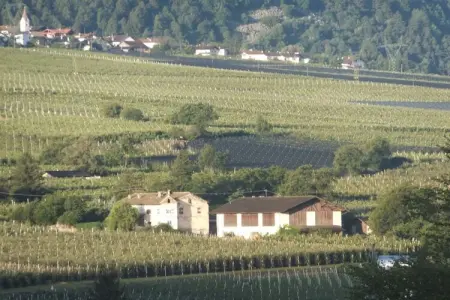 Maison Brenngass à Naturns, vue sur le château de Juval : photo 8