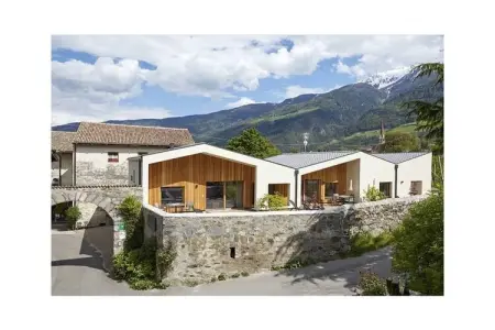 Maison Brenngass à Naturns, vue sur le château de Juval : photo 9