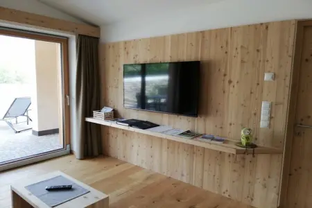 Maison Brenngass à Naturns, vue sur le château de Juval : photo 12