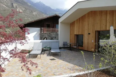 Appartement Miehl à Naturns, vue sur le château de Juval : photo 2