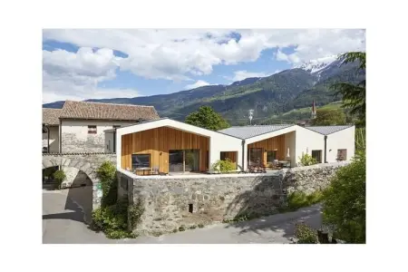 Appartement Miehl à Naturns, vue sur le château de Juval : photo 8