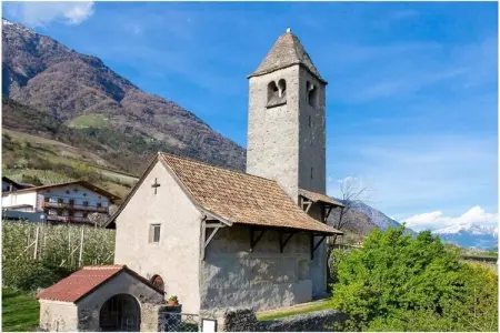 Appartement Miehl à Naturns, vue sur le château de Juval : photo 18