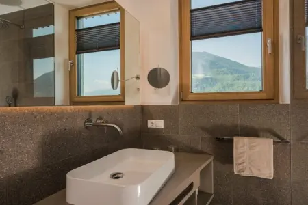 Loft stylé 55 m² avec terrasse sud à Algund : photo 24