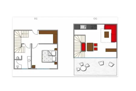 Loft stylé 55 m² avec terrasse sud à Algund : photo 32