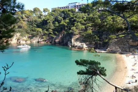 Villa Begur avec piscine chauffable et vue sur la baie : photo 28