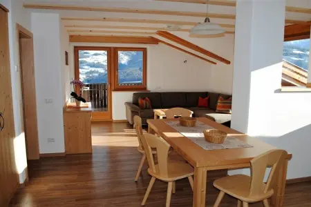 Maison de vacances Villanders, 6 pers., balcons vue vallée : photo 9