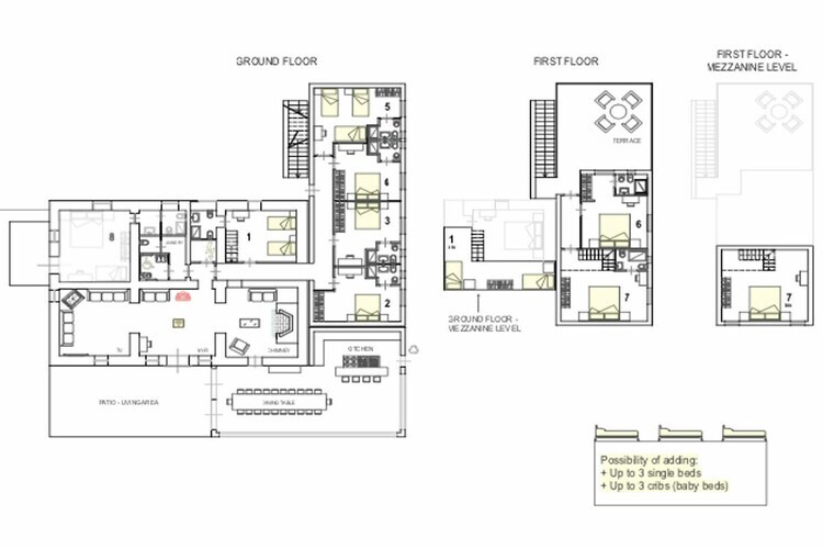 Villa Nebrodi, 22 pers., 9 chambres en Sicile - Photo 21