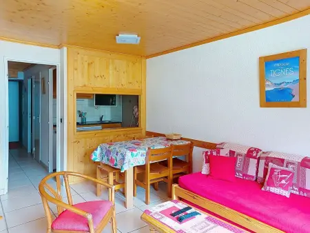 Appartement Les Tommeuses, skis aux pieds à Tignes : photo 1
