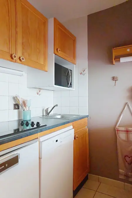 Appartement Les Tommeuses, skis aux pieds à Tignes : photo 10