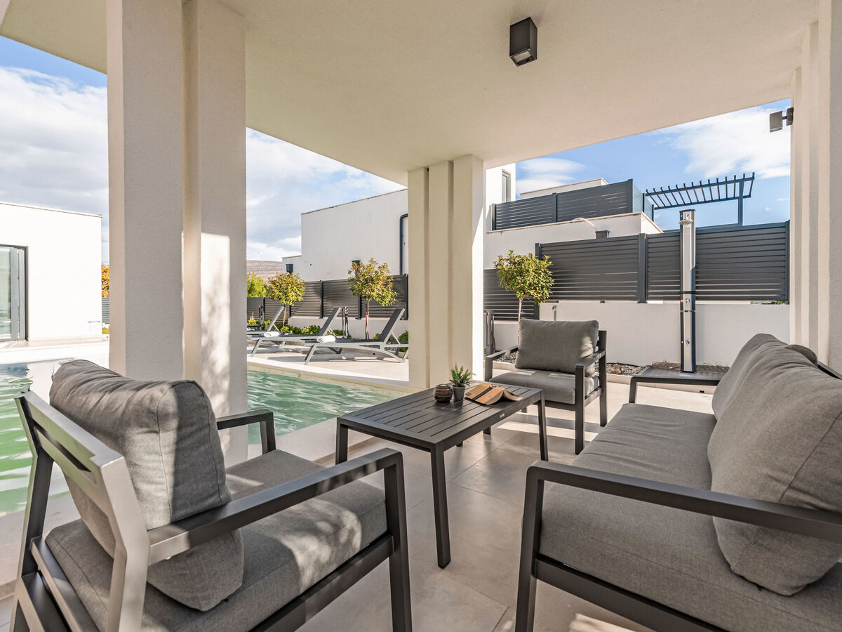 Villa avec piscine chauffée à Pridraga, 6 personnes - Photo 46