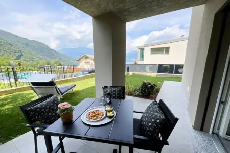 Casa Alice à Colico : appartement 2 chambres avec piscine et vue lac : photo 2