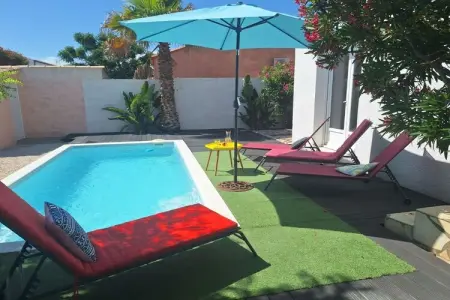 46800, Maison de vacances à Vias avec piscine - Photo 6