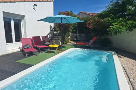 46800, Maison de vacances à Vias avec piscine - Photo 8