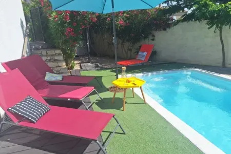 46800, Maison de vacances à Vias avec piscine - Photo 9