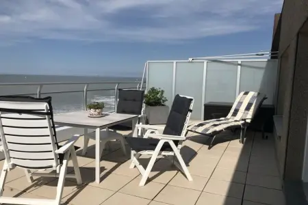 Appartement 10e étage vue mer à Middelkerke