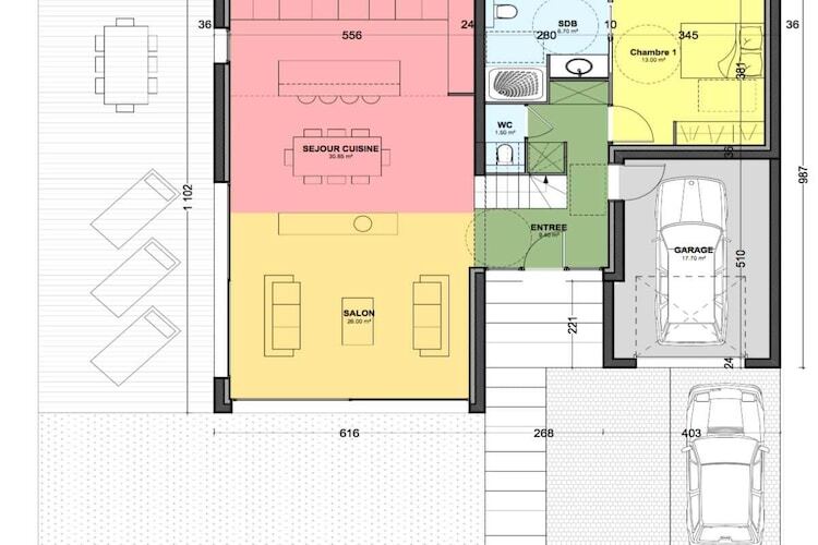 Villa Moaï à Quiberon, 8 pers., 170 m² bord de mer - Photo 48