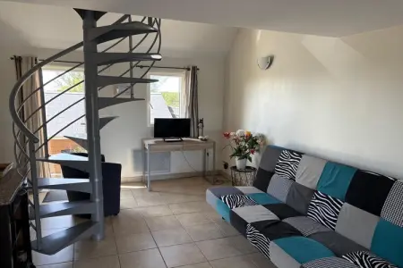 Maison indépendante Courtils, 44 m², terrasse et jardin : photo 8
