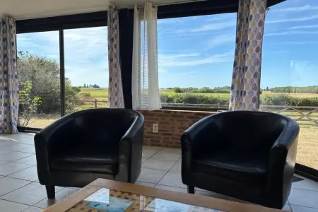 Gîte Bellevue à Courtils, vue Mont-Saint-Michel : photo 19