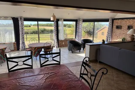 Gîte Bellevue à Courtils, vue Mont-Saint-Michel : photo 28