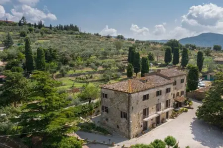 Villa Pergo, demeure historique 1640 à Cortona : photo 4