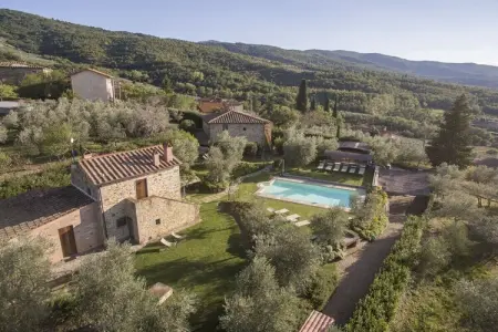Maison Fufignano, ancien grenier toscan avec piscine : photo 7