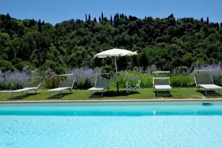 Maison 6 pers. à Castelfranco di Sopra, piscine et terrasse : photo 6