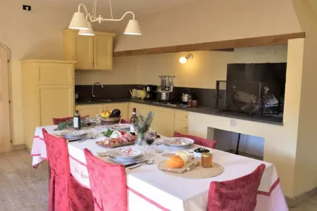 Maison 6 pers. à Castelfranco di Sopra, piscine et terrasse : photo 12