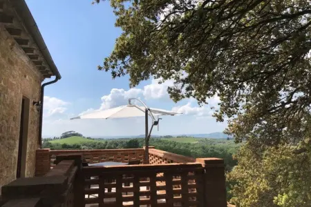 Bella Vista, appartement en domaine viticole toscan : photo 1