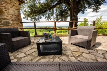 Bella Vista, appartement en domaine viticole toscan : photo 14