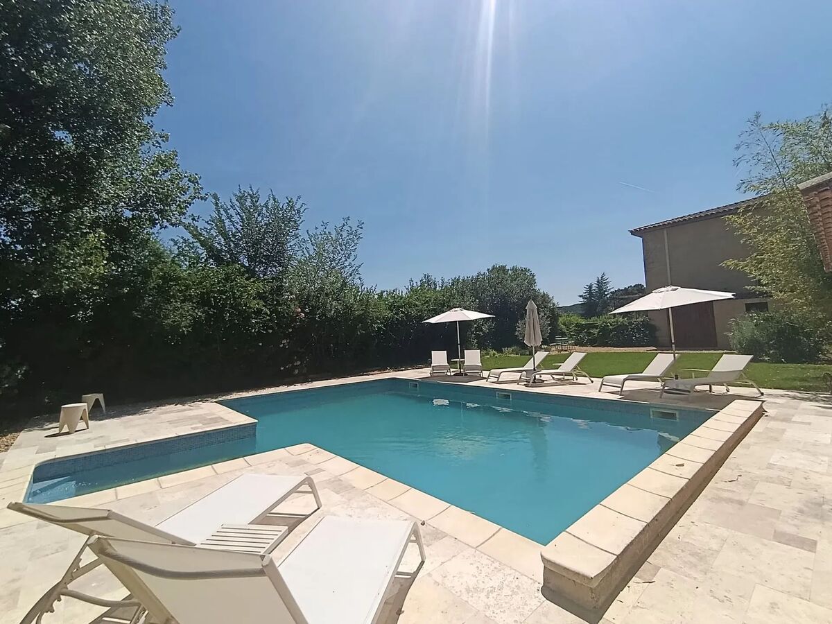 Villa 6 chambres avec piscine privée à Collias - Photo 3