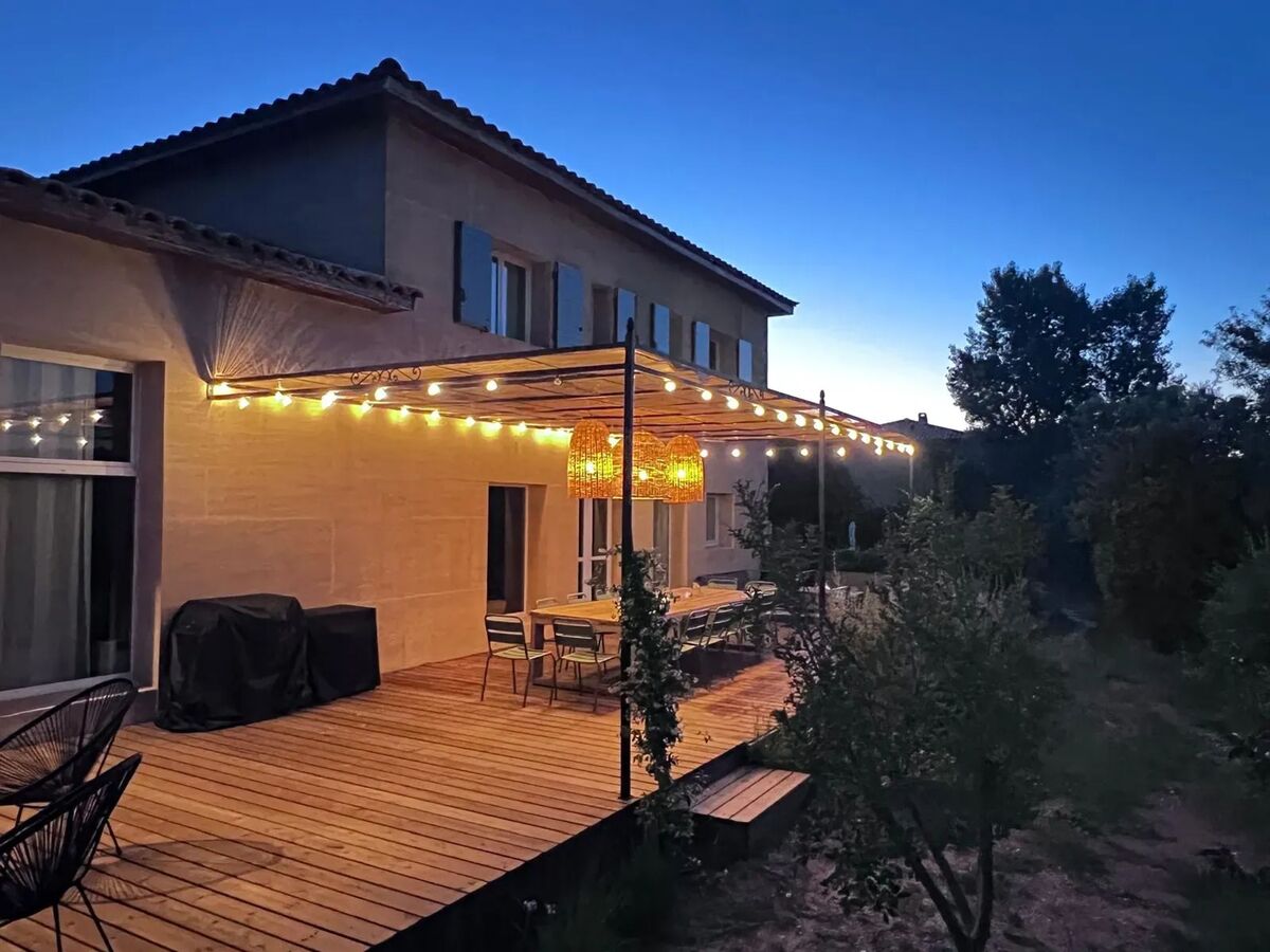 Villa 6 chambres avec piscine privée à Collias - Photo 4