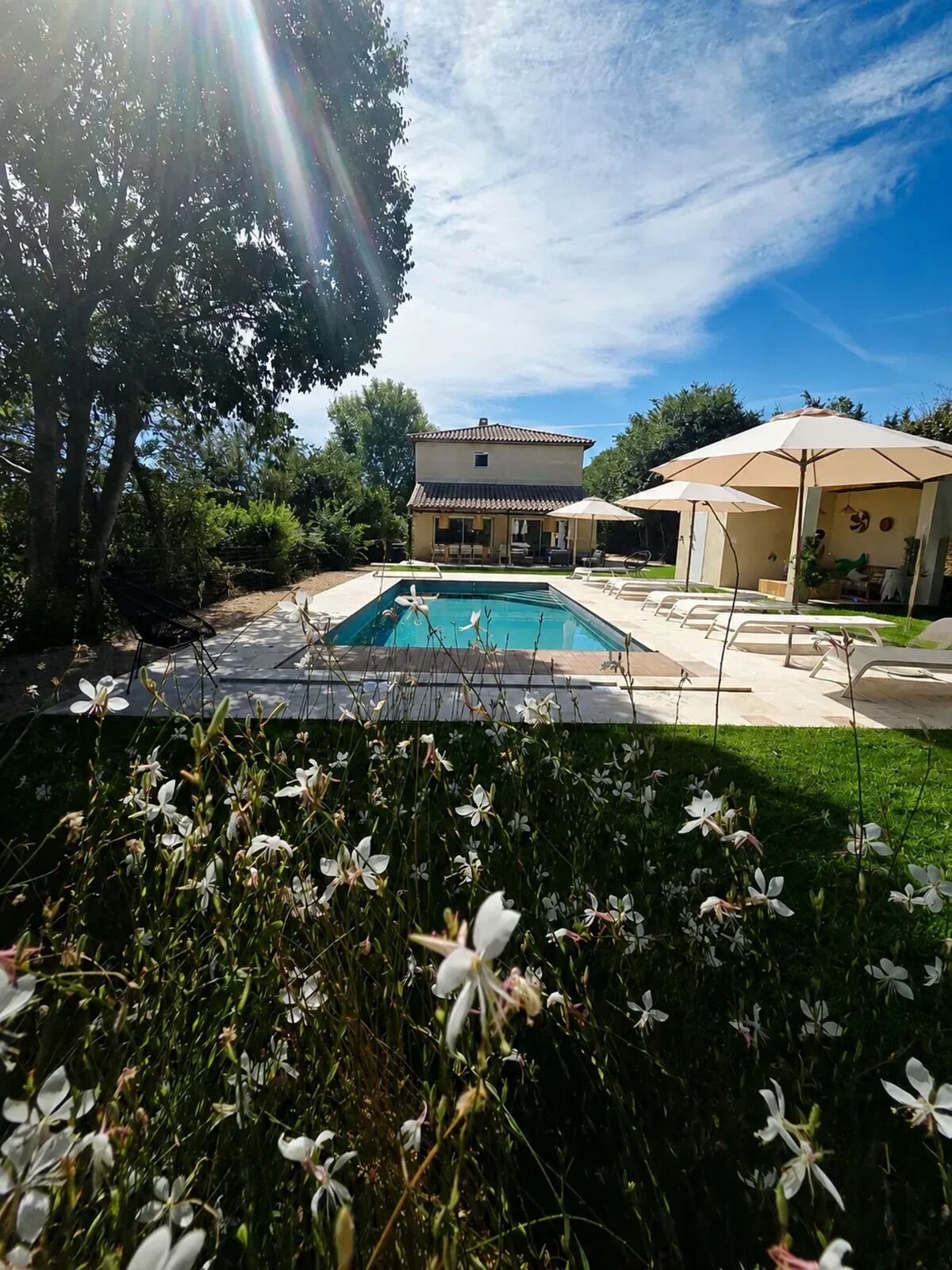 Maison 10 pers. à Collias : piscine toute l'année et jeux - Photo 1