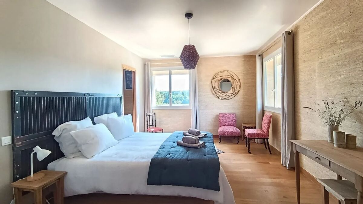 Maison 10 pers. à Collias : piscine toute l'année et jeux - Photo 2