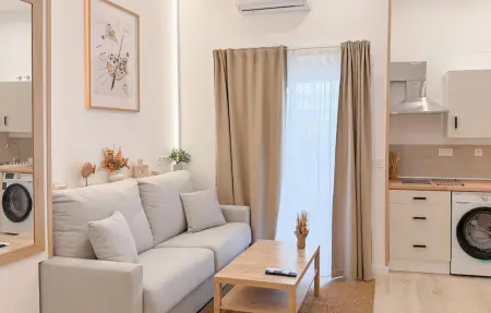 Appartement contemporain à Malaga, climatisé, à 260 m de la plage : photo 1