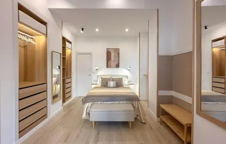 Appartement contemporain à Malaga, climatisé, à 260 m de la plage : photo 4