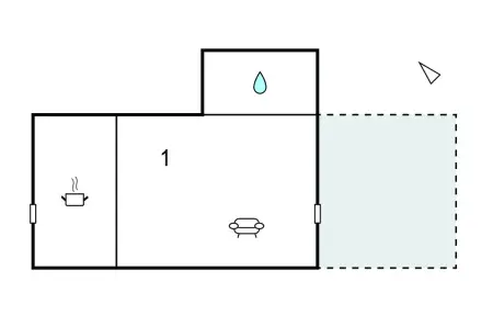 Maison 1 chambre avec terrasse aux Gours : photo 13