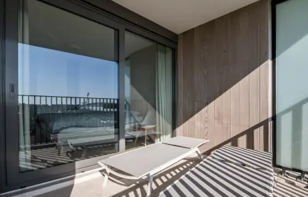 Appartement vue mer, terrasse couverte et piscine à Ostende : photo 8