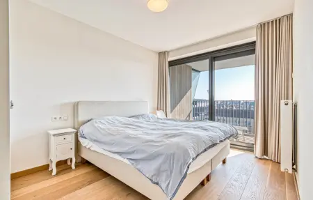 Appartement vue mer, terrasse couverte et piscine à Ostende : photo 15