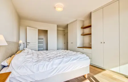 Appartement vue mer, terrasse couverte et piscine à Ostende : photo 17