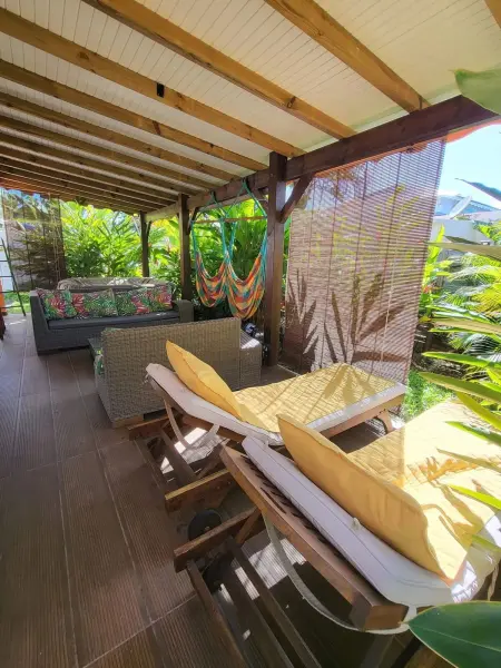 Maison plain-pied avec jacuzzi privé à Saint-François, Guadeloupe : photo 9