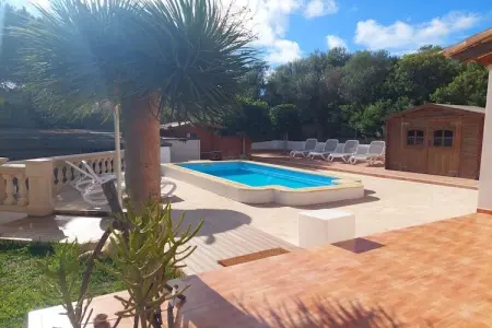 Maison Cala Llombards avec piscine et terrasse vue baie : photo 1