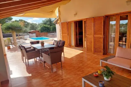 Maison Cala Llombards avec piscine et terrasse vue baie : photo 8