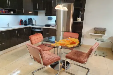 Appartement moderne Puerto Santiago, terrasse et piscine : photo 6