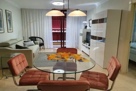 Appartement moderne Puerto Santiago, terrasse et piscine : photo 13