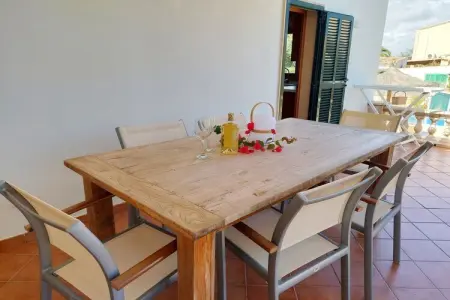 Maison 6 personnes Cala Llombards avec piscine et vue mer : photo 6